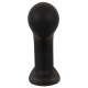 Prostata-Stimulator Big Head Anos 11 x 4 cm Schwarz