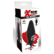 Plug gonflable en silicone BUTT ADVANCED 12 x 4.5 cm Noir