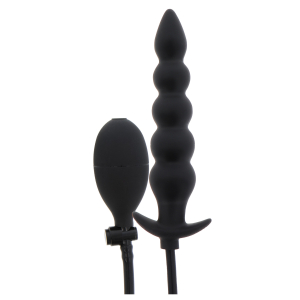 Hidden Desire Hidden Desire Extreme Inflatable Ribbed Plug - Advance Black