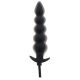 Hidden Desire Extreme Inflatable Ribbed Plug - Advance Black