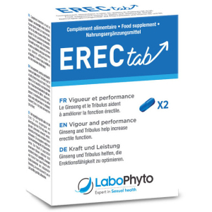 LaboPhyto Stimulant d'érection Erec Tab 2 gélules