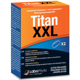 LaboPhyto Titan XXL Stimulant Action Prolongée 2 gélules