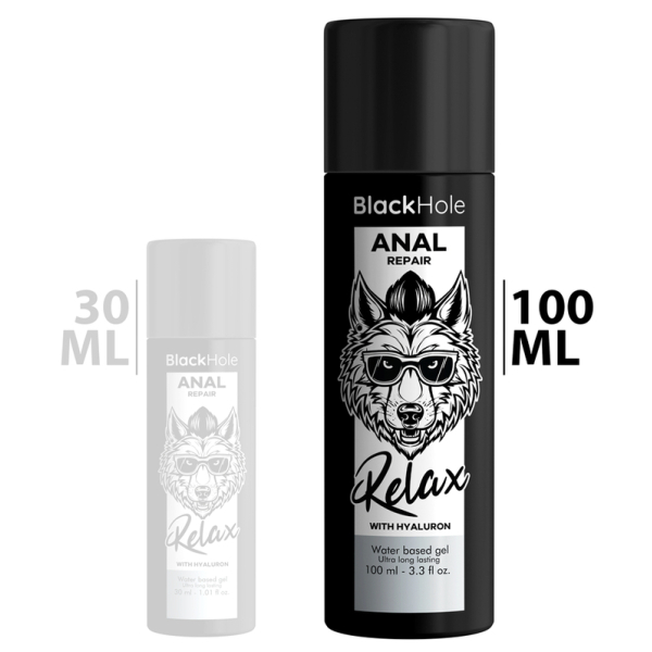 Lubrifiant Eau ANAL REPAIR Black Hole 100ml