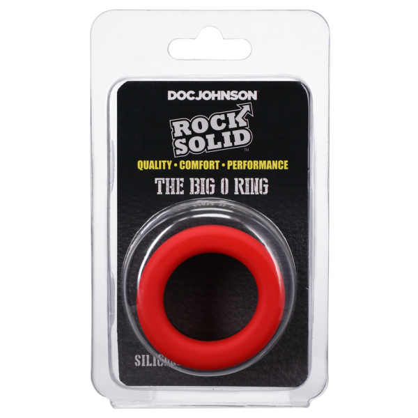 Cockring The Big O 32 mm Noir-Rouge