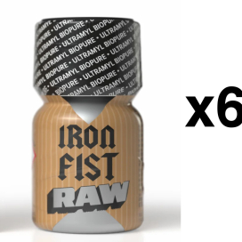 IRON FIST RAW 10ml x6