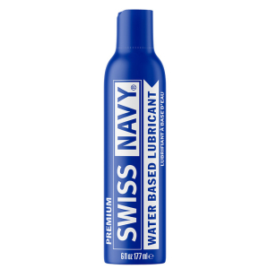 Swiss Navy Premium Personal Water-Based Lubricant and Sex Gel For Couples - 6 fl oz / 177 ml