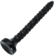 Hidden Desire Extreme Anal Snake XXL 35cm Black