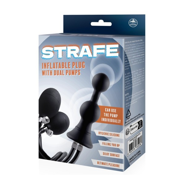 Strafe Inflatable Plug With Dual Pumps