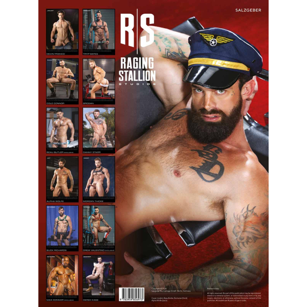 The Men of Raging Stallion 2025 Calendar