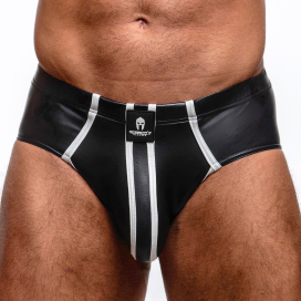 Sparta's Harness Slip Ares Noir-Blanc