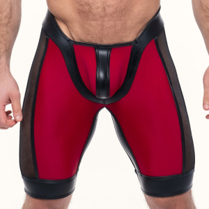 Sparta's Harness Short Orfeo Noir-Bordeaux