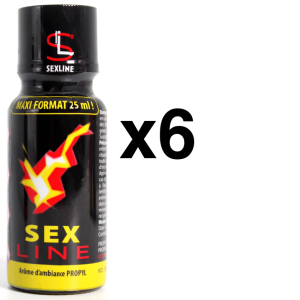 Sexline SEXLINE PROPYL Jaune 25ml x6