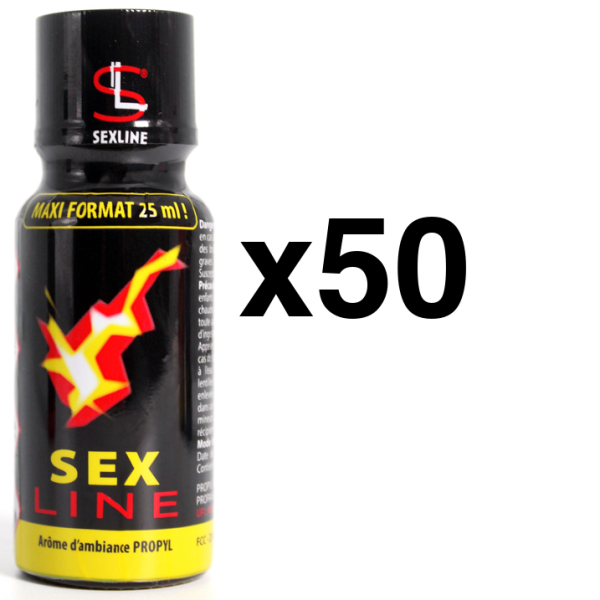 SEXLINE PROPYL Jaune 25ml x50