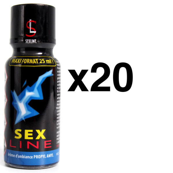 SEXLINE PROPYL AMYL Bleu 25ml x20