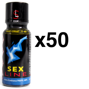 Sexline SEXLINE PROPYL AMYL Bleu 25ml x50