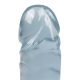 Double Gode Jelly Crystal Bleu 29 x 3.7 cm