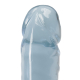 Double Dildo Jelly Crystal 29 x 3.7 cm Bleu