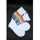 Chaussette Socks PRIDE Blanches