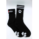 Black Sk8erboy Puppy Socks