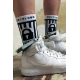 Chaussettes blanches LOCKED Sk8erboy