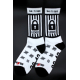 Chaussettes blanches LOCKED Sk8erboy