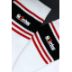 White Socks Sk8erboy Deluxe White-Red