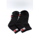 Chaussettes basses noires QUARTER Sk8erboy