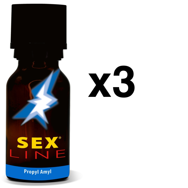 SEX LINE Propyle-Amyle 15ml x3