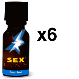 Sexline SEX LINE Propyle-Amyle 15ml x6