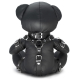 Ours en cuir EDDY The BDSM Teddy Bear Noir + Boite