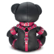 Ours en cuir EDDY The BDSM Teddy Bear Rose + Boite