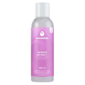 Sensualube Lubrifiant Aspect Sperme SENSUALUBE SPERM EFFECT 150ml