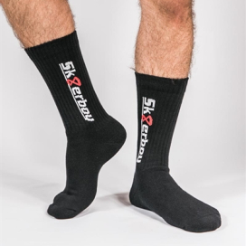 Sk8erboy Black CREW SOCKS Sk8erboy