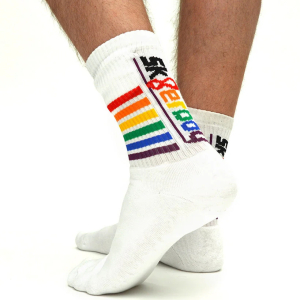 Sk8erboy Chaussette Socks PRIDE Blanches