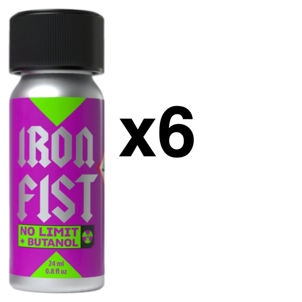 IRON FIST NO LIMIT BUTANOL 24ml x6