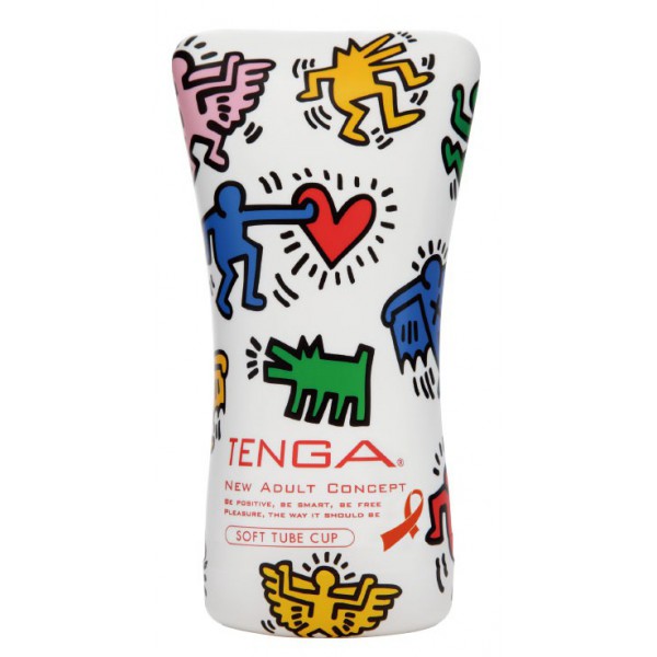 Taza de tubo blando Tenga de Keith Haring