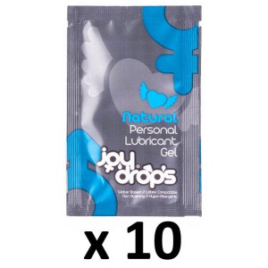 Joy Drops Glijmiddel Water Dosetten Persoonlijk 5 ml x10