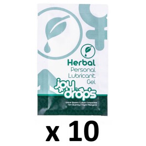 Joy Drops Lubricante de hierbas 5mL x10