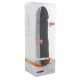 Consolador Vibrador Clásico Silicona Negro 15 x 4cm