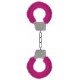 Pink Metallic Handcuffs