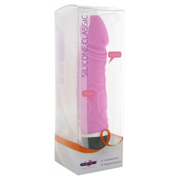 Vibrierender Dildo Original 16.5 x 4 cm rosa