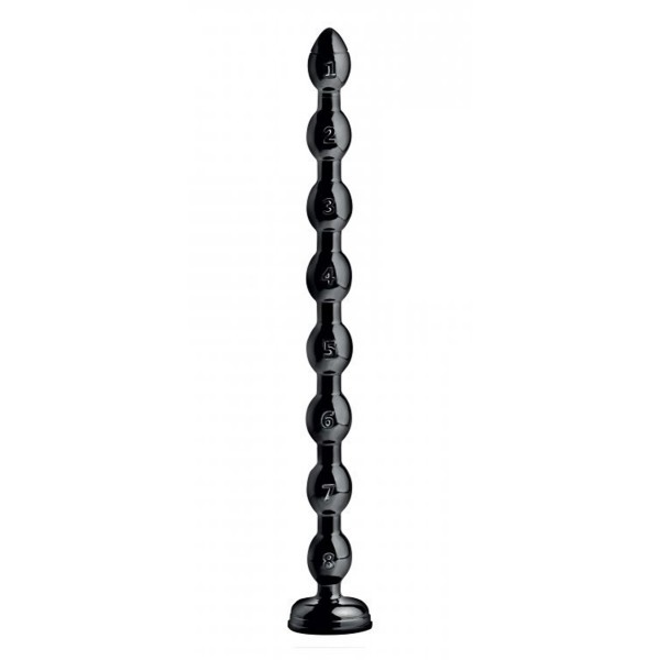 Dildo Beaded Thick Anal 50 x 3.8cm