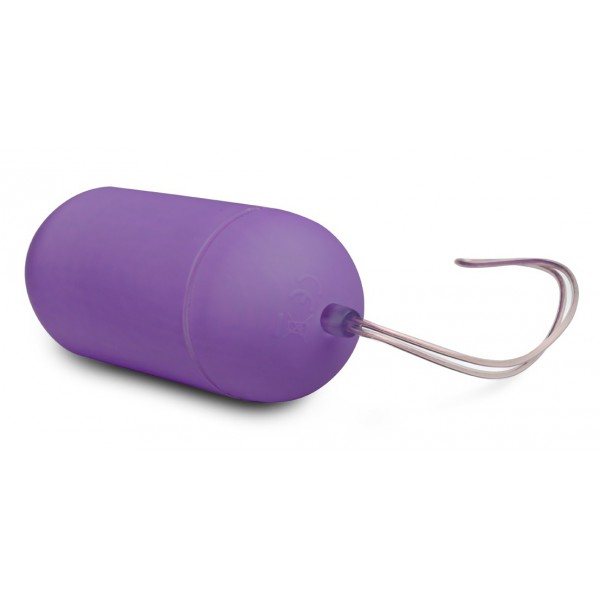 Secret Control Huevo Vibrador morado - 7,6 x 3,4 cm