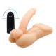 Dildo flessibile e vibrante Bigger Man 13 x 3,5 cm