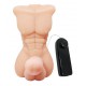 Dildo flessibile e vibrante Bigger Man 13 x 3,5 cm