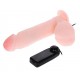 Consolador vibrador masculino realista 16 x 4 cm