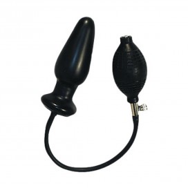 Black inflatable plug 11 x 4cm