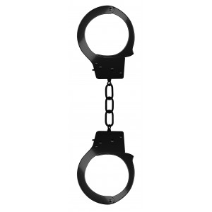 Ouch! Metal handcuffs - Black