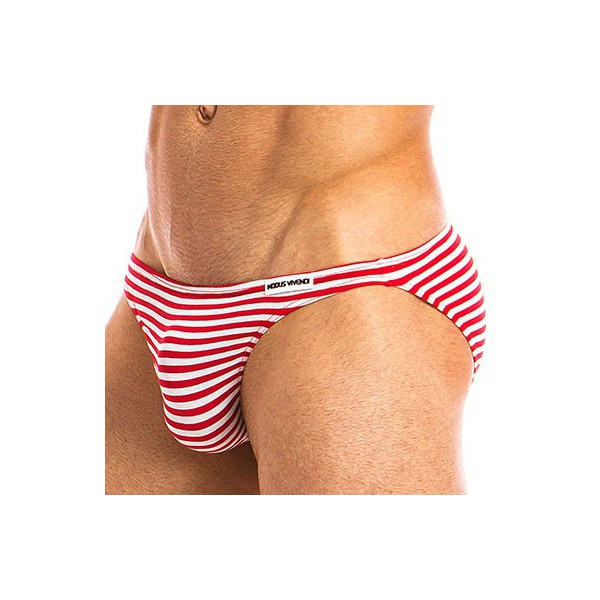 Low Cut Brief Sailor Red