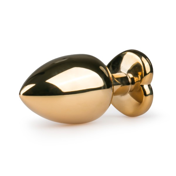 Spina per gioielli a cuore in oro - GRANDE 8,2 x 3,8 cm